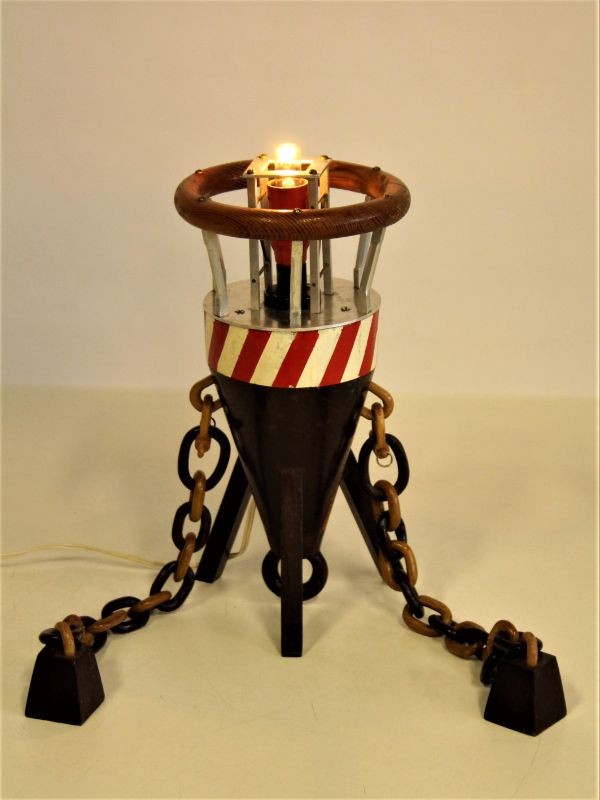 Maritieme Vintage Lamp "BOEI"